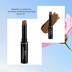 BAREPRO® 16-HOUR FULL COVERAGE CONCEALER Dark Deep Natural 14